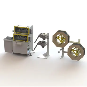 For the preparation of glazing seals with length cutting and notching