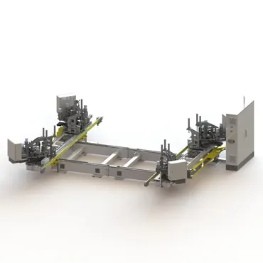 4-Head Digital Crimping Machine for Aluminum Frames