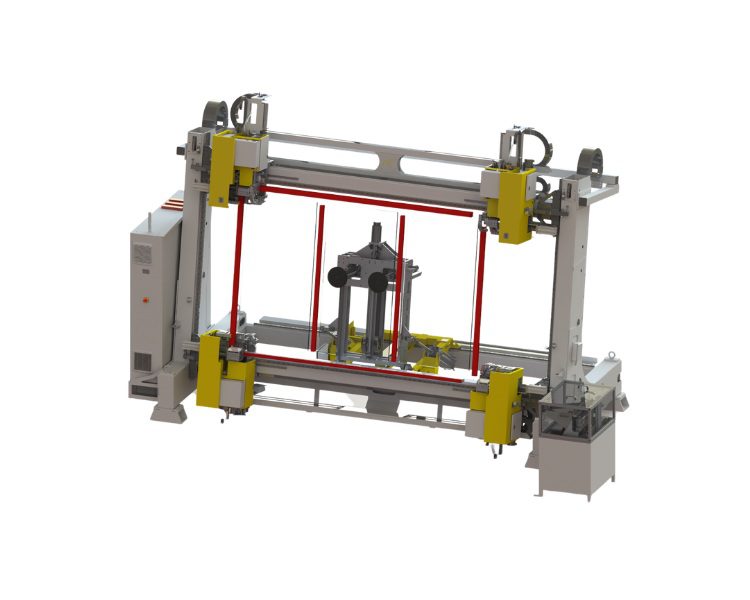Cadreuse visseuse ACVO pour l’assemblage précis d’ouvrants aluminium et bois en menuiserie industrielle