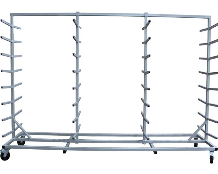 Chariot de transport de profilés longs – RU‑LGT‑4000 Chariot de transport de profilés longs pour menuiserie industrielle – RU‑LGT‑4000
