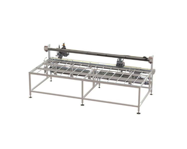 Déligneuse pour profils PVC – UDO Déligneuse UDO pour l’usinage de profils PVC en menuiserie industrielle