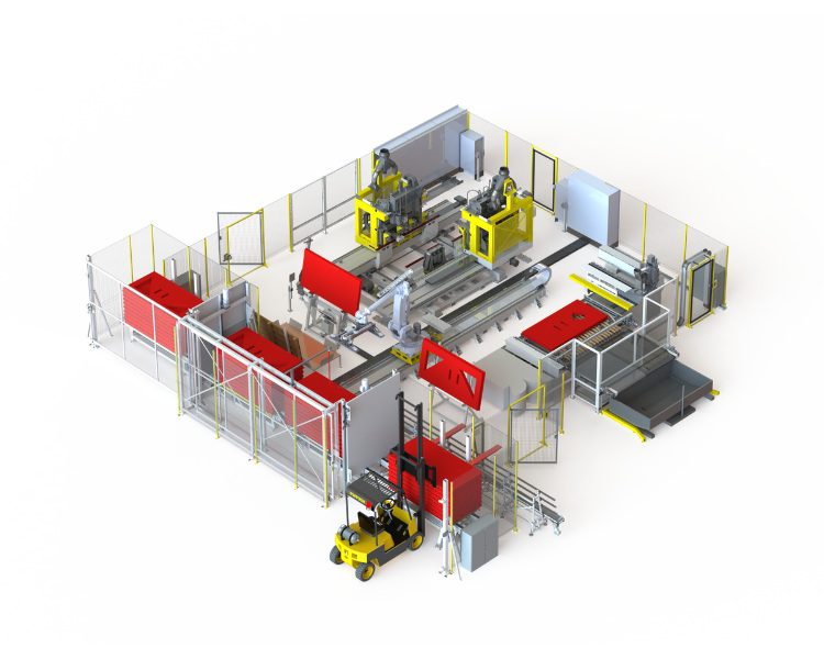 Îlot d’usinage automatisé de portes pour menuiserie industrielle MTI ilot-usinage-portes-menuiserie-industrielle-mti