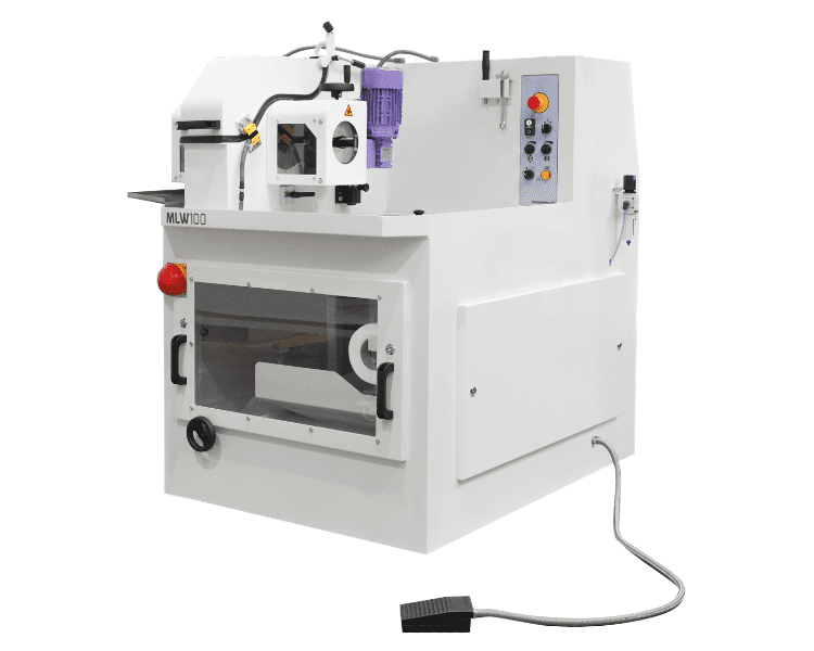 Machine MLW100 – Ponçage de tubes sous arrosage de 10 à 114 mm Machine MLW100 pour le ponçage de tubes ronds et ovales de 10 à 114 mm sous arrosage