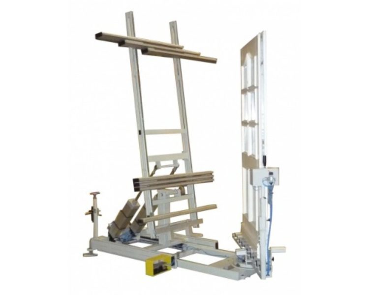 Poste de montage pour vantaux de porte – RU‑TMK‑W Poste de montage pour vantaux de portes avec retournement vertical – RU‑TMK‑W