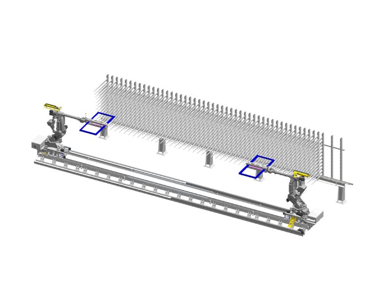 Machines pour la logistique de pièces aluminium, bois ou PVC en menuiserie industrielle